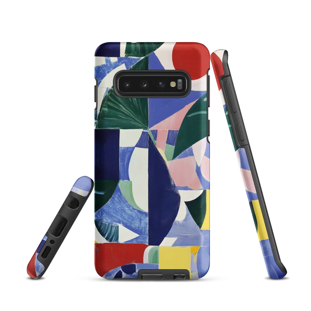 Harmony of Shapes: An Abstract Exploration | Phone Case |  S10 | Tough Case | Matte