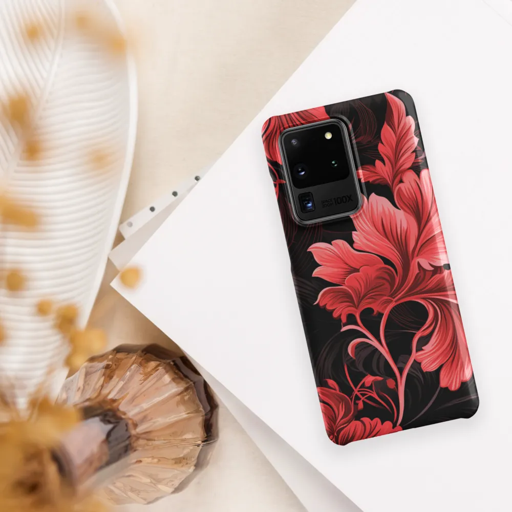 Tropical Elegance in Red
