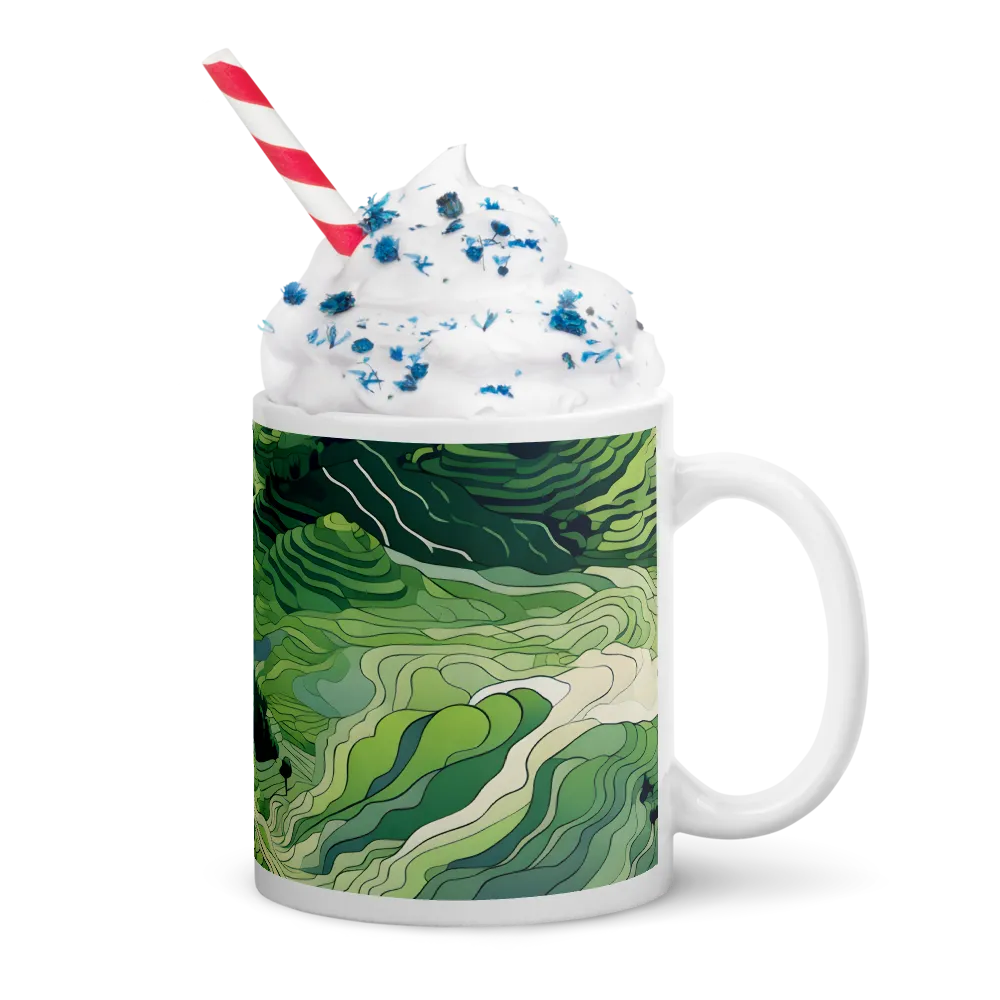 Harmony of the Lush Landscape | Mugs | Multiple Sizes & Colors