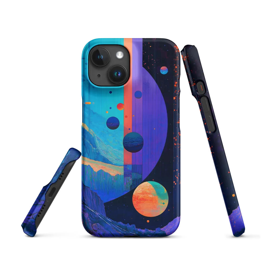 Celestial Harmony: A Surreal Exploration of Space | Phone Case |  15 | Snap Case | Matte