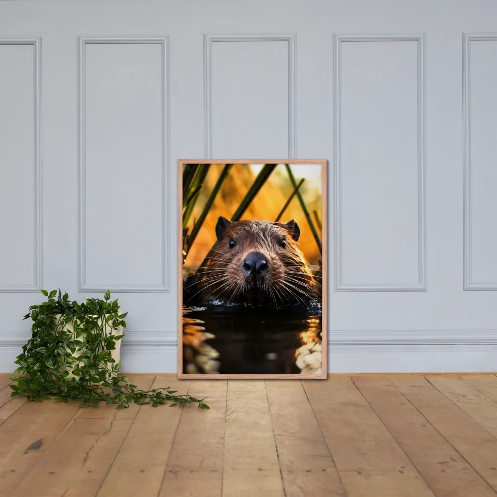 Beaver Serenity: A Natural Portrait