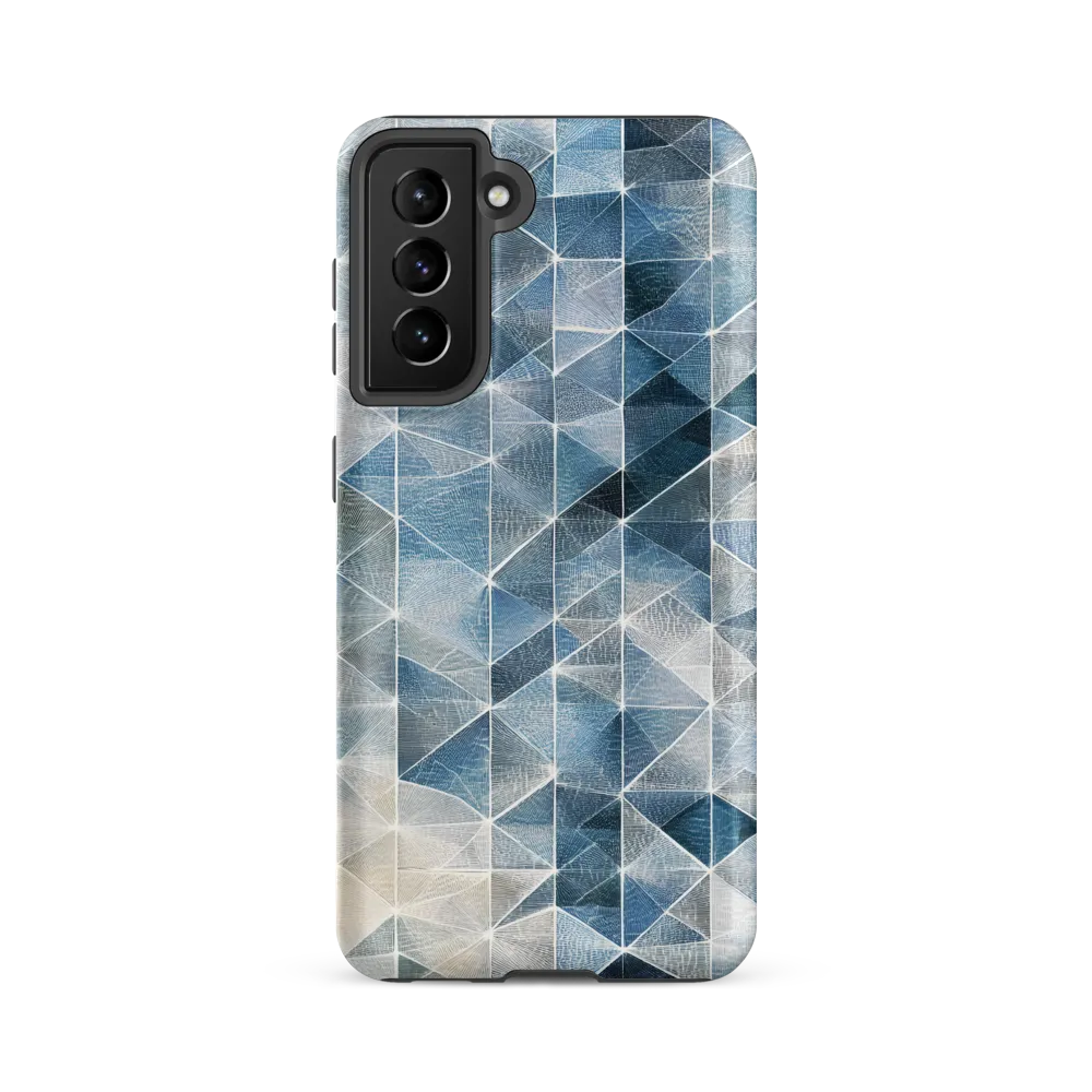 Geometric Harmony in Blue