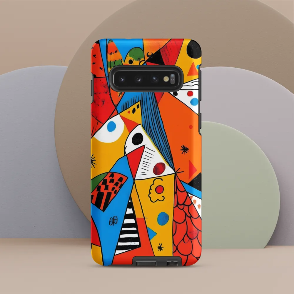 Geometric Playground: A Colorful Journey Through Abstract Landscapes