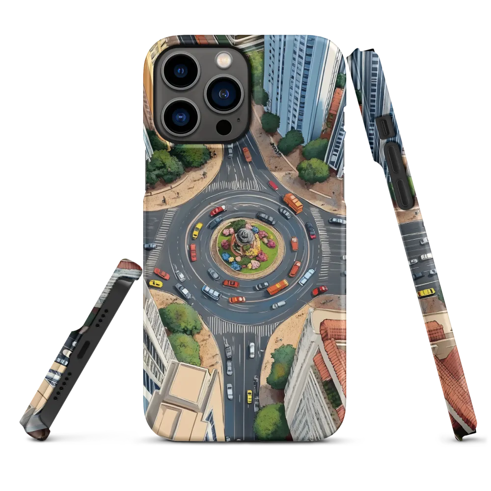 Urban Symphony: Aerial Vision of City Life