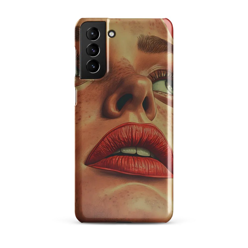 Red Intensity: A Portrait of Elegance
