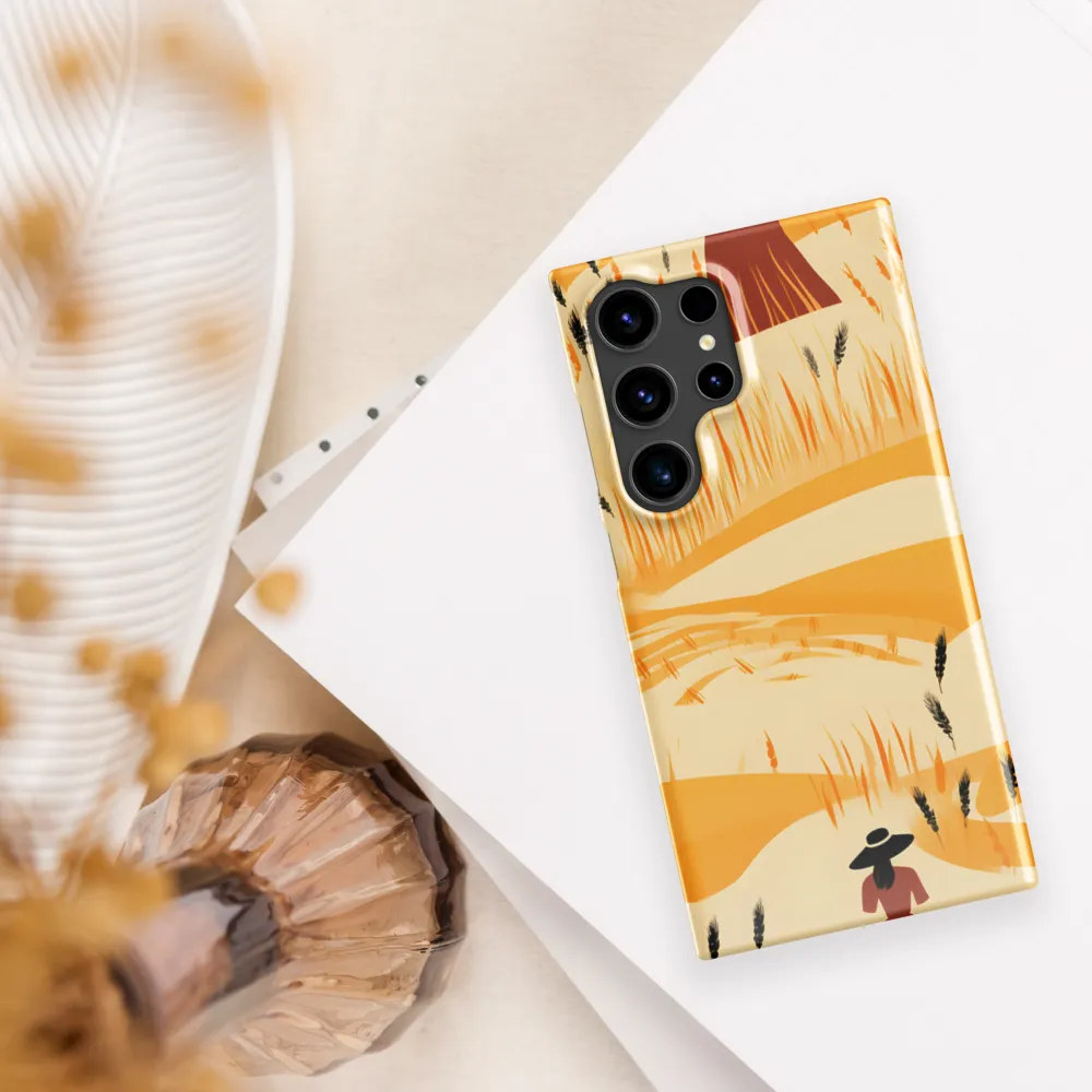 Embracing the Fields: A Floral Journey | Phone Case