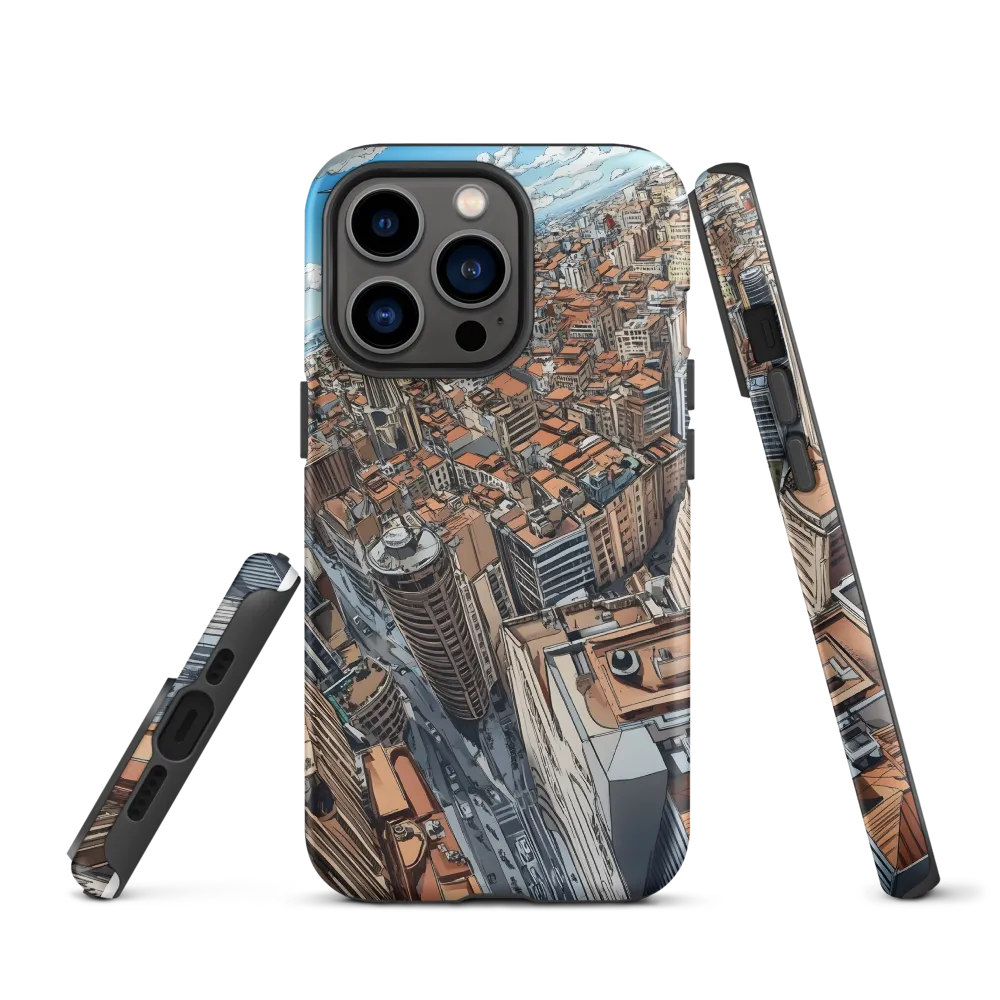 Aerial Symphony of Urban Life