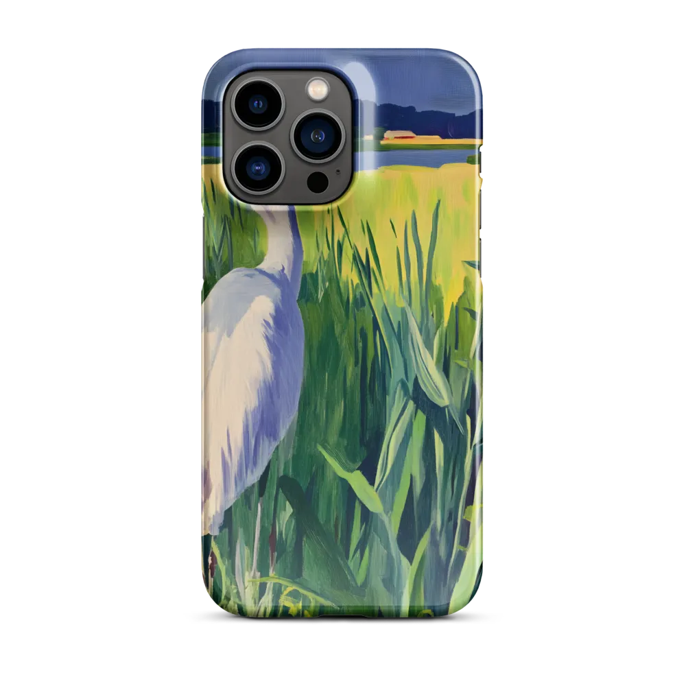 Graceful Presence: The Heron in the Meadow