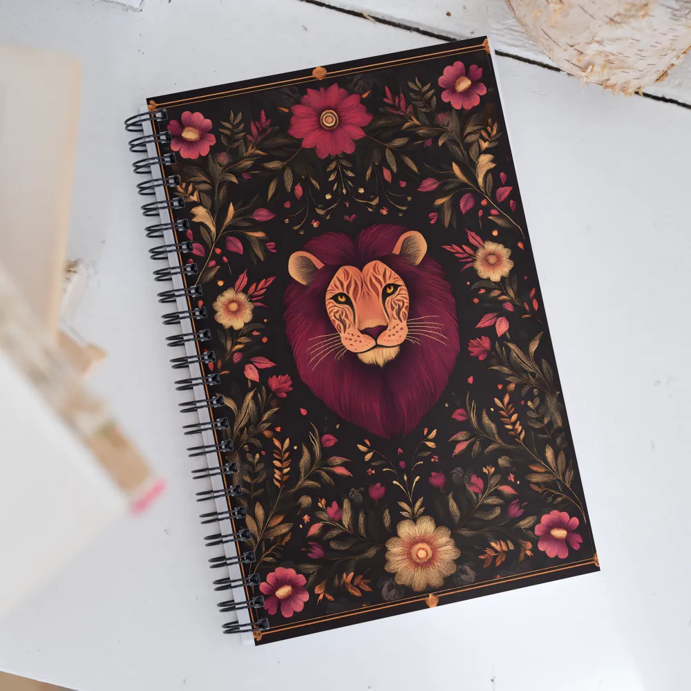 Majestic Roar of Nature | Spiral Notebook