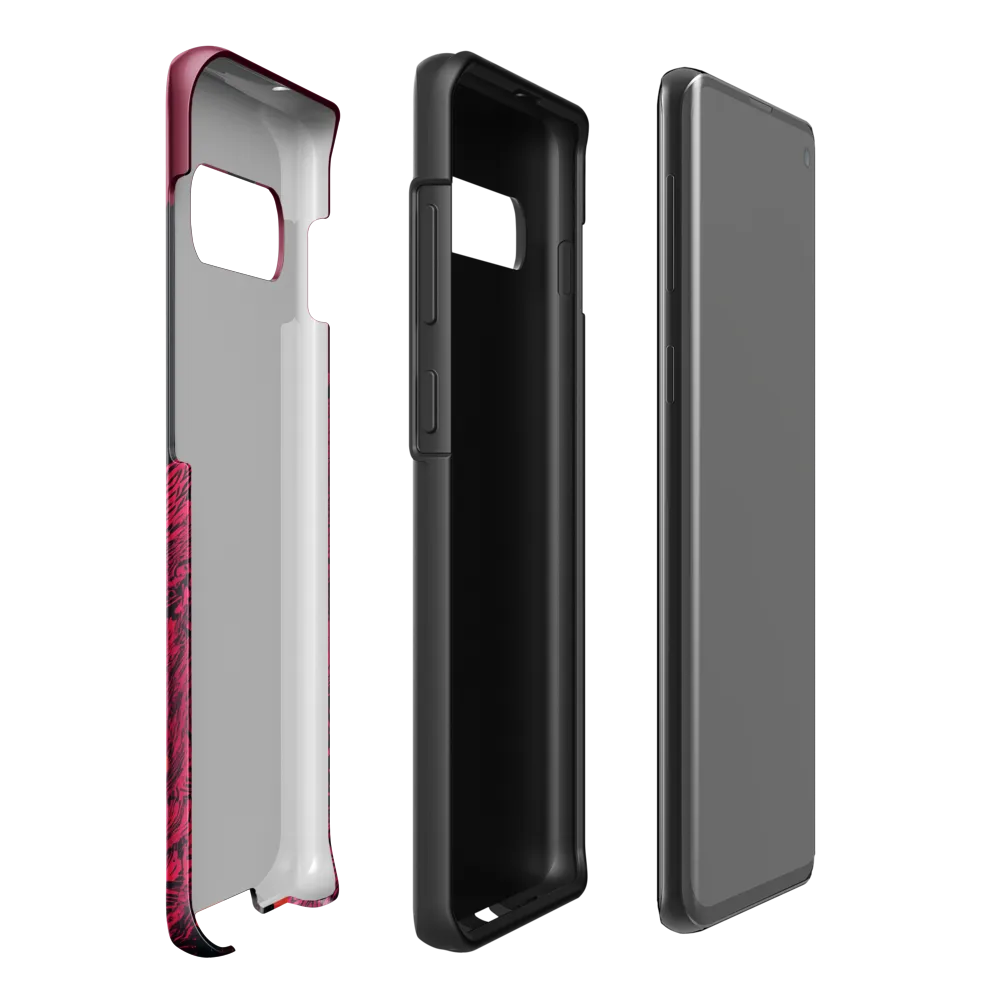 Journey Through the Vibrant Void | Phone Case |  S10 Plus | Tough Case | Glossy