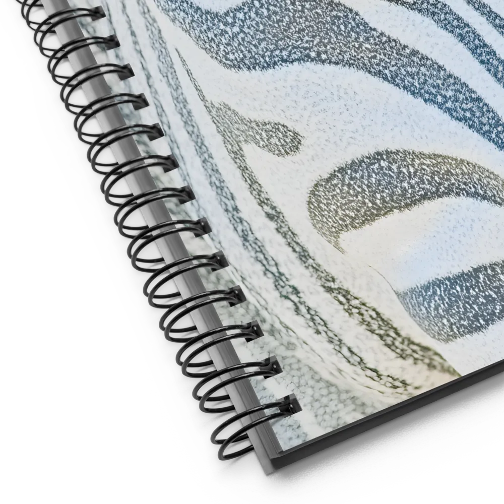 The Intricacies of Stripes | Spiral Notebook