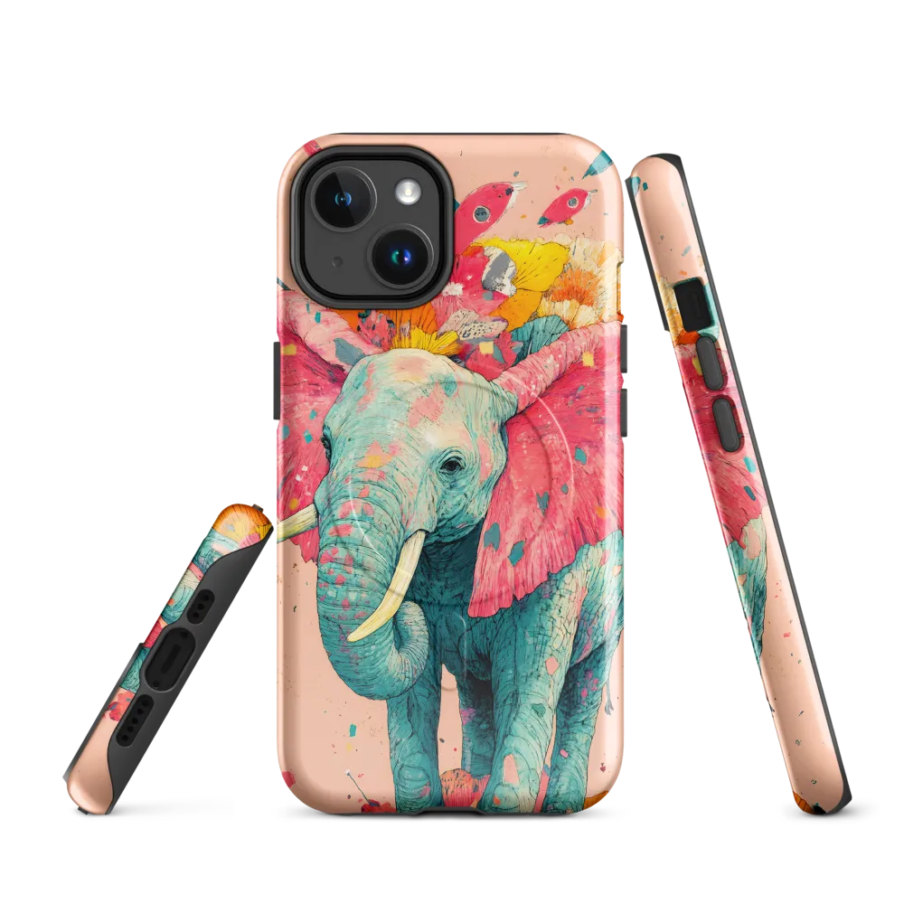 Whimsical Elegance: The Floral Elephant