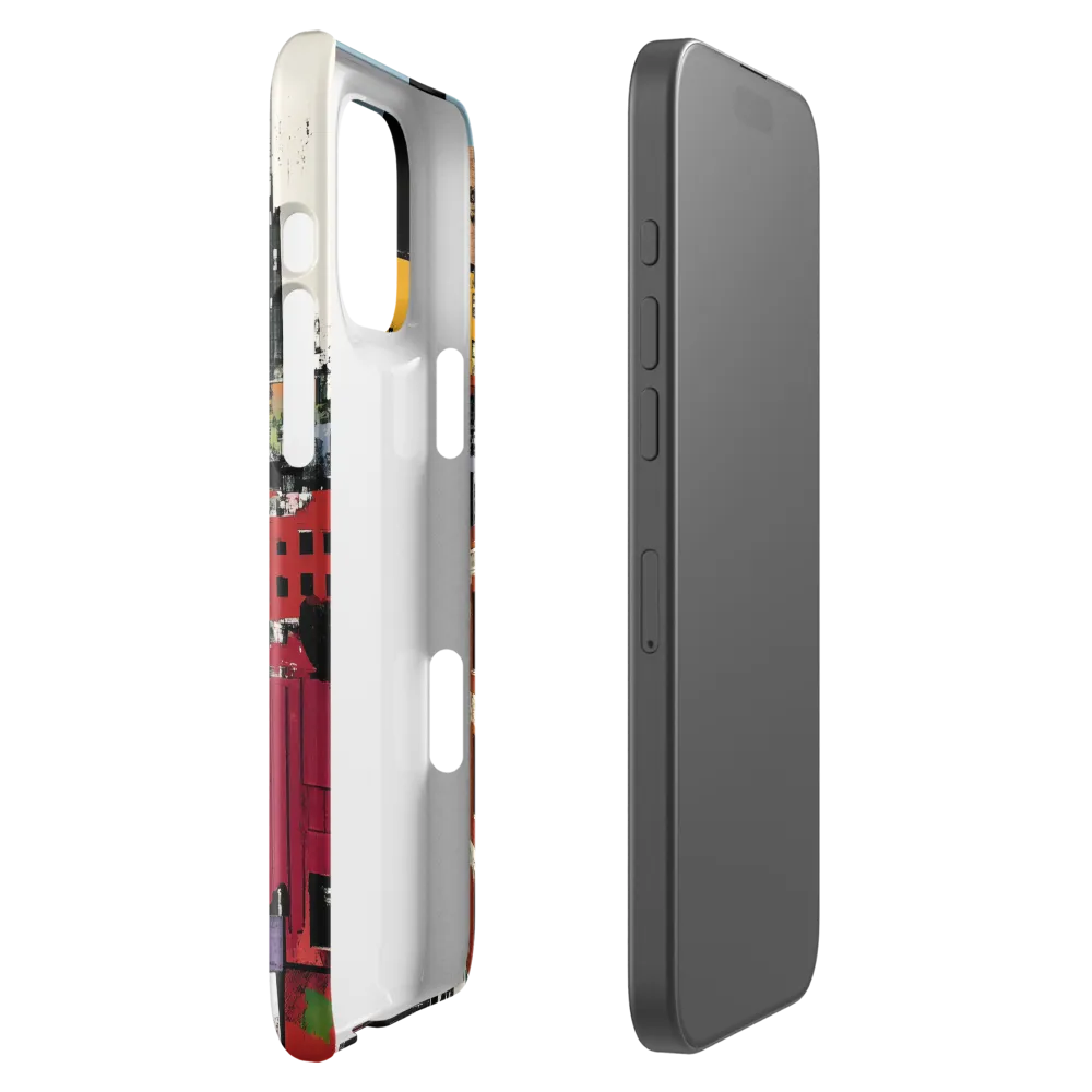 Urban Collage: A Vivid Cityscape | Phone Case |  16 Pro Max | Snap Case | Glossy
