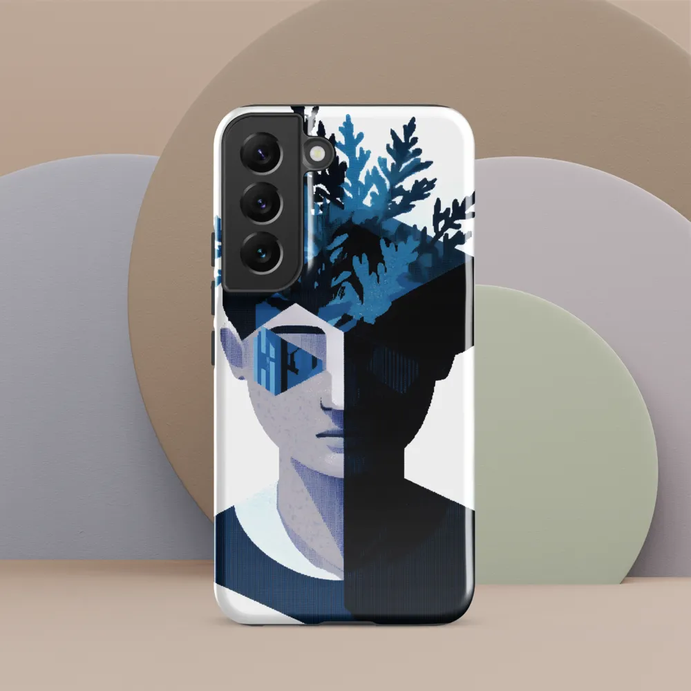 Nature's Reflection in a Surreal Portrait