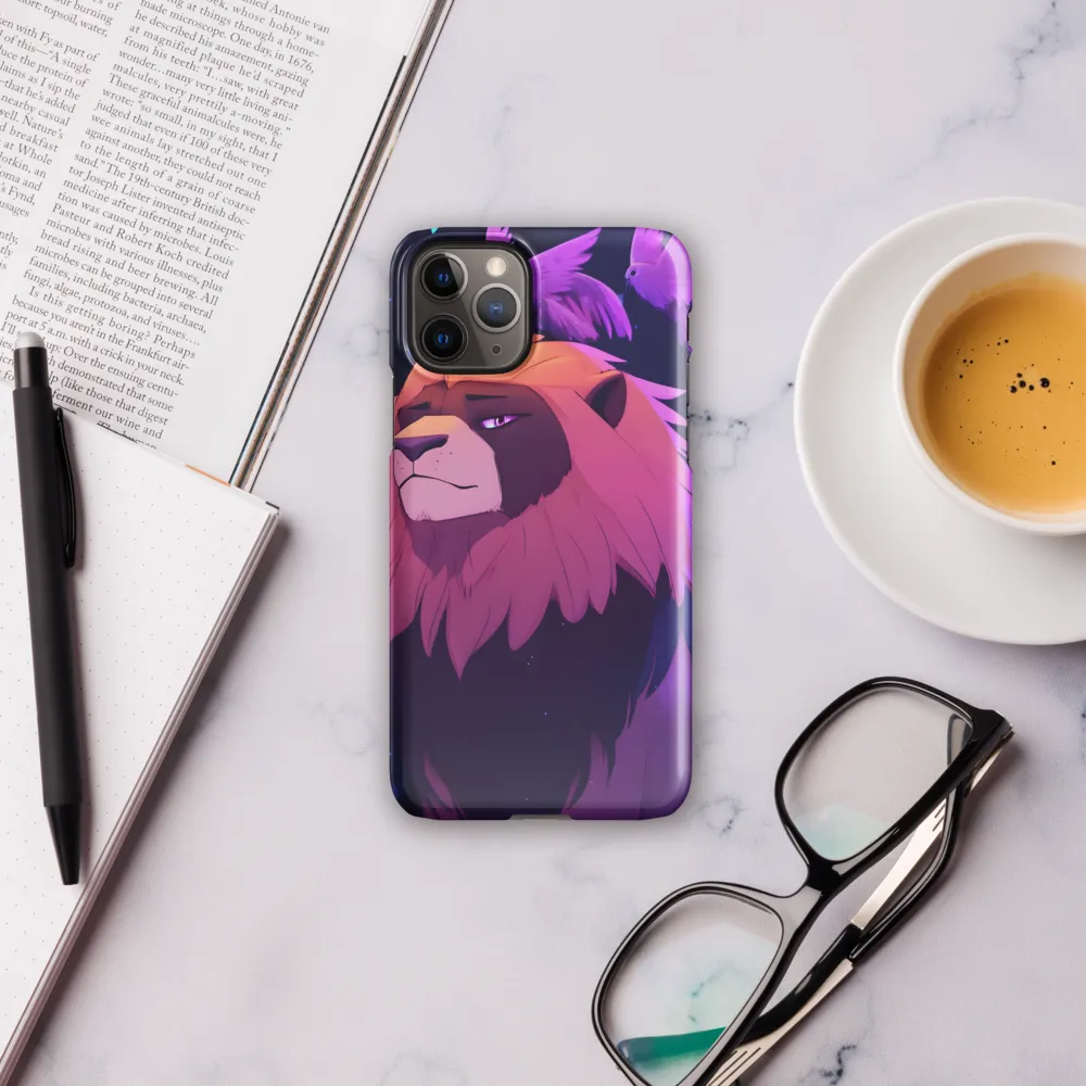Regal Serenity: The Majestic Lion | Phone Case |  11 Pro | Snap Case | Glossy