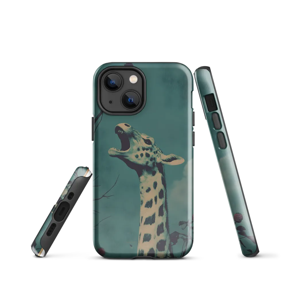 Whispers of the Tall: A Surreal Giraffe Encounter