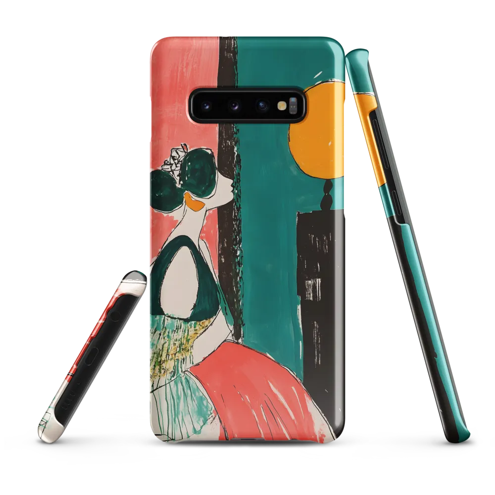 Reflective Moments | Phone Case |  S10 Plus | Snap Case | Glossy