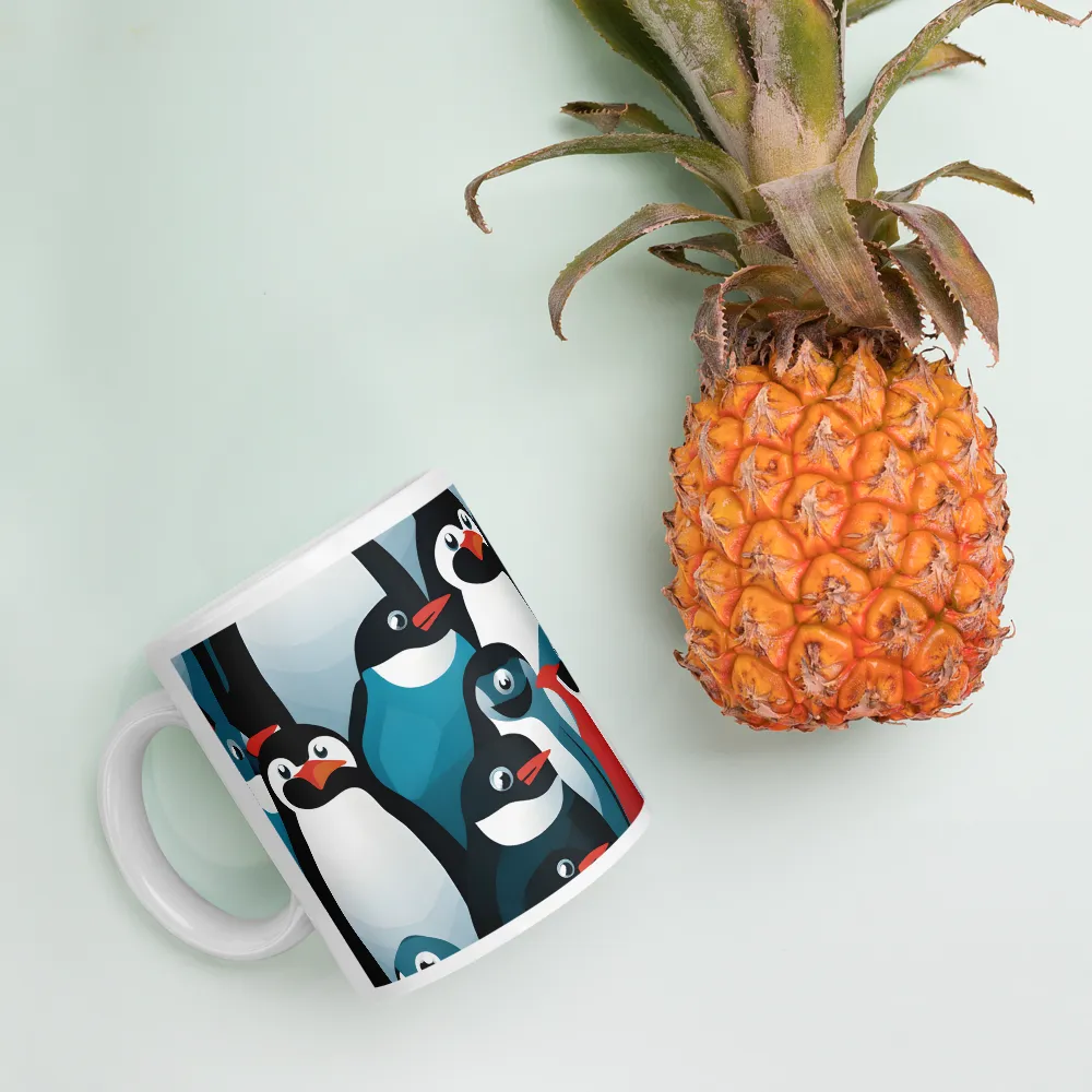 Penguin Parade | Mugs | Multiple Sizes & Colors