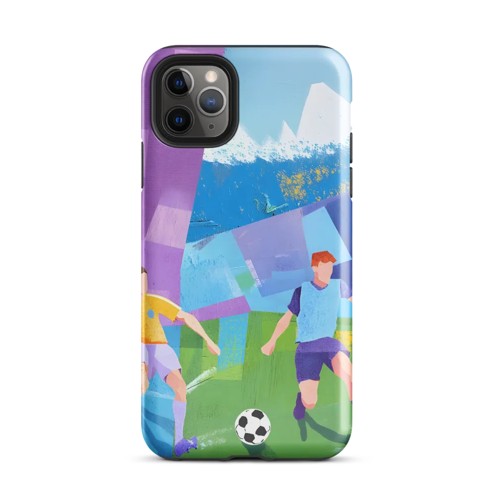 Dynamic Duel on the Field | Phone Case |  11 Pro Max | Tough Case | Glossy