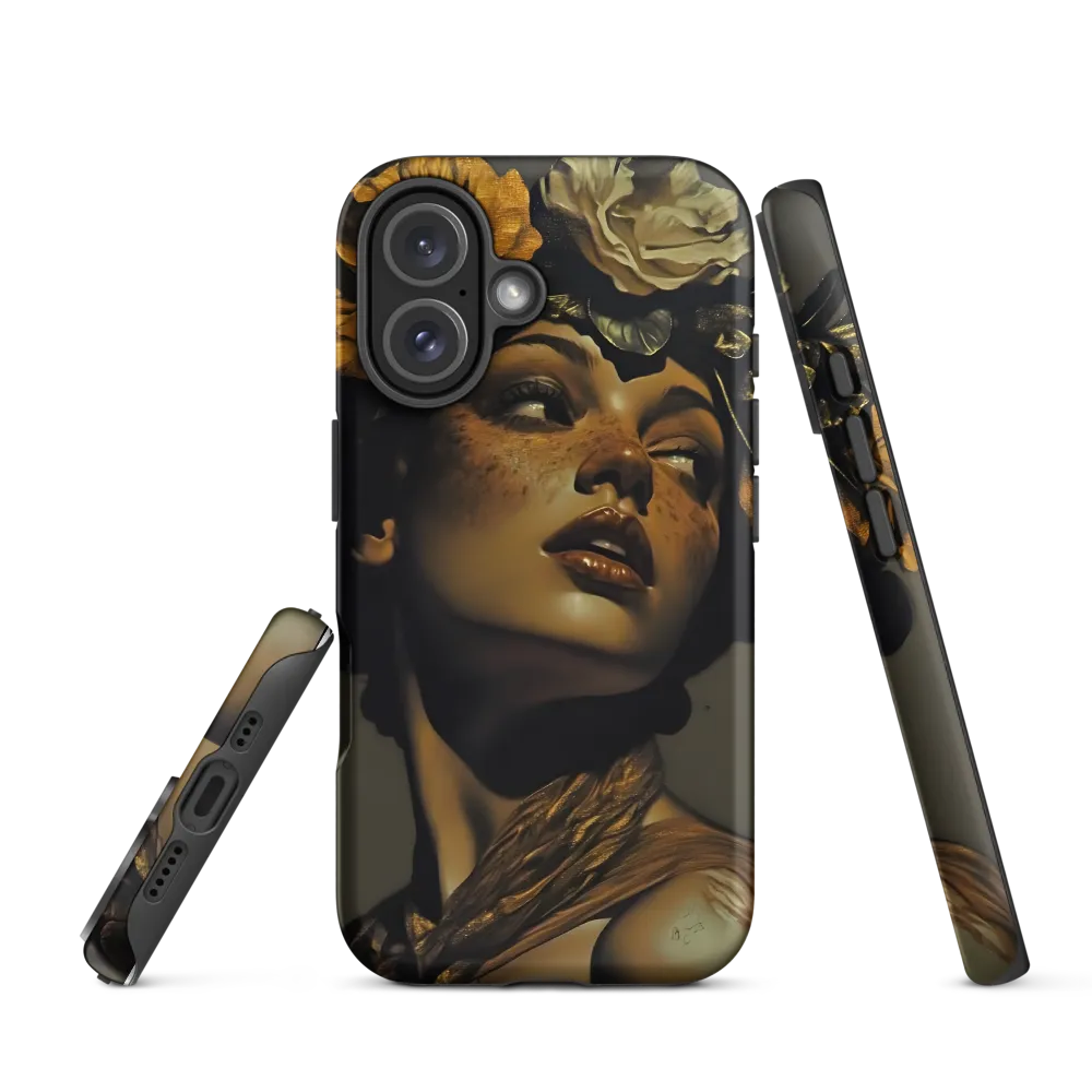 Gilded Serenity | Phone Case |  16 | Tough Case | Matte