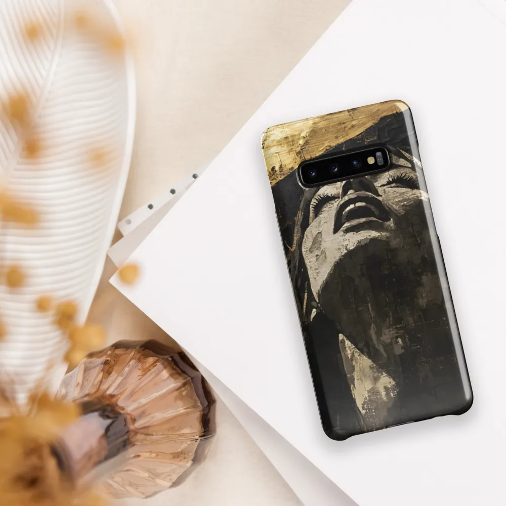 Transcendence in Gold | Phone Case |  S10 Plus | Snap Case | Glossy