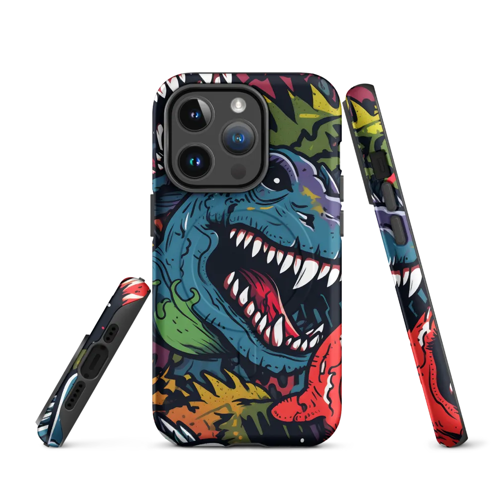Dino Mania: A Colorful Frenzy