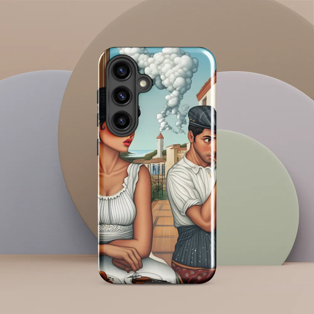 Tension Between Worlds | Phone Case |  S24 | Tough Case | Glossy