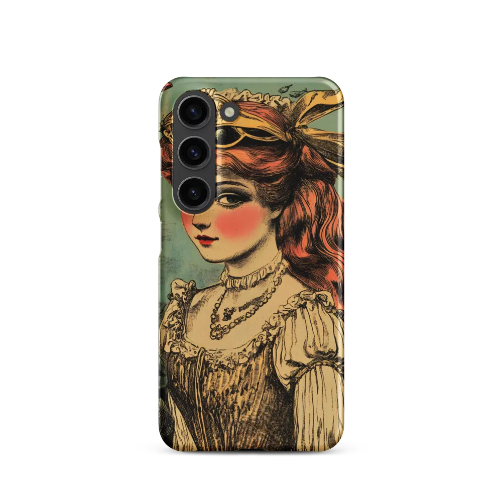 Elegance Beneath the Waves | Phone Case |  S23 | Snap Case | Matte