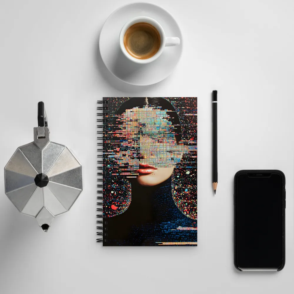 Fragmented Identity | Spiral Notebook