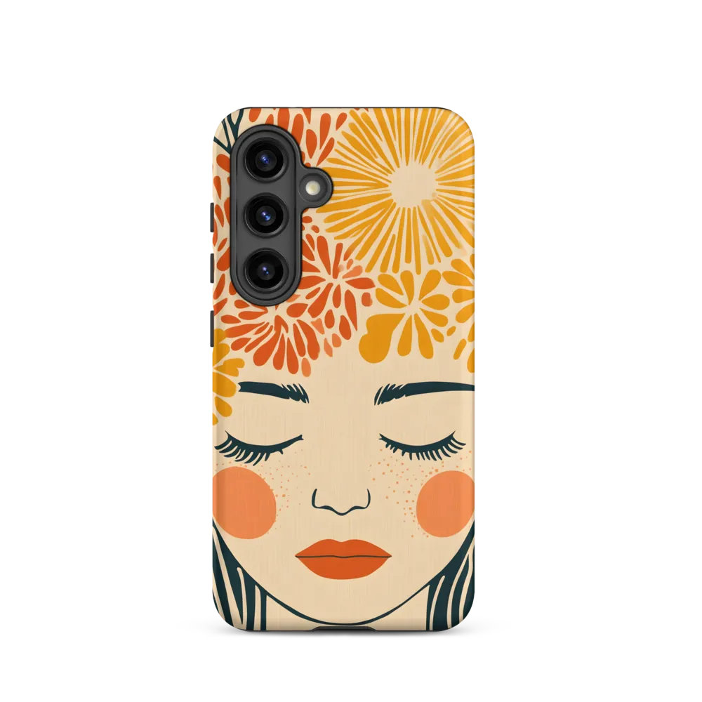 Serenity in Bloom | Phone Case |  S24 | Tough Case | Matte