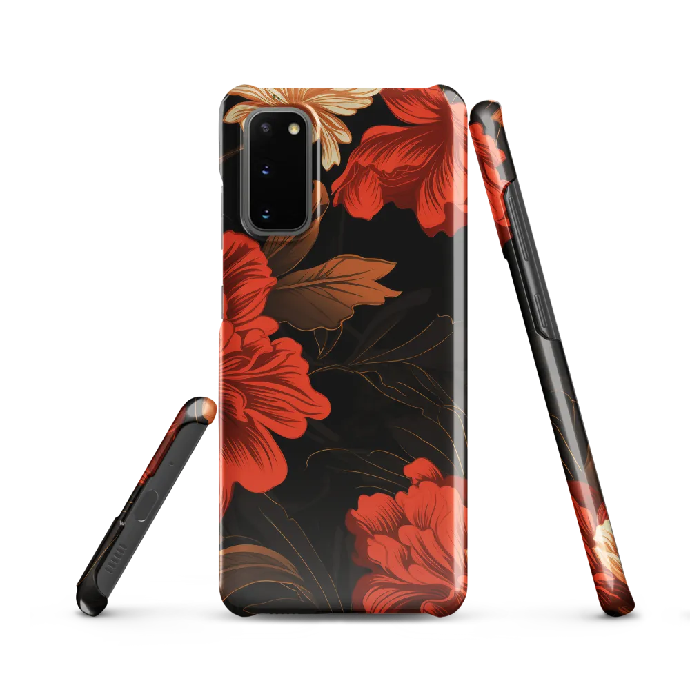 Elegance in Bloom | Phone Case |  S20 | Snap Case | Glossy