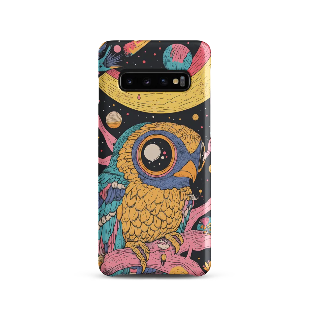Whimsical Cosmic Owl