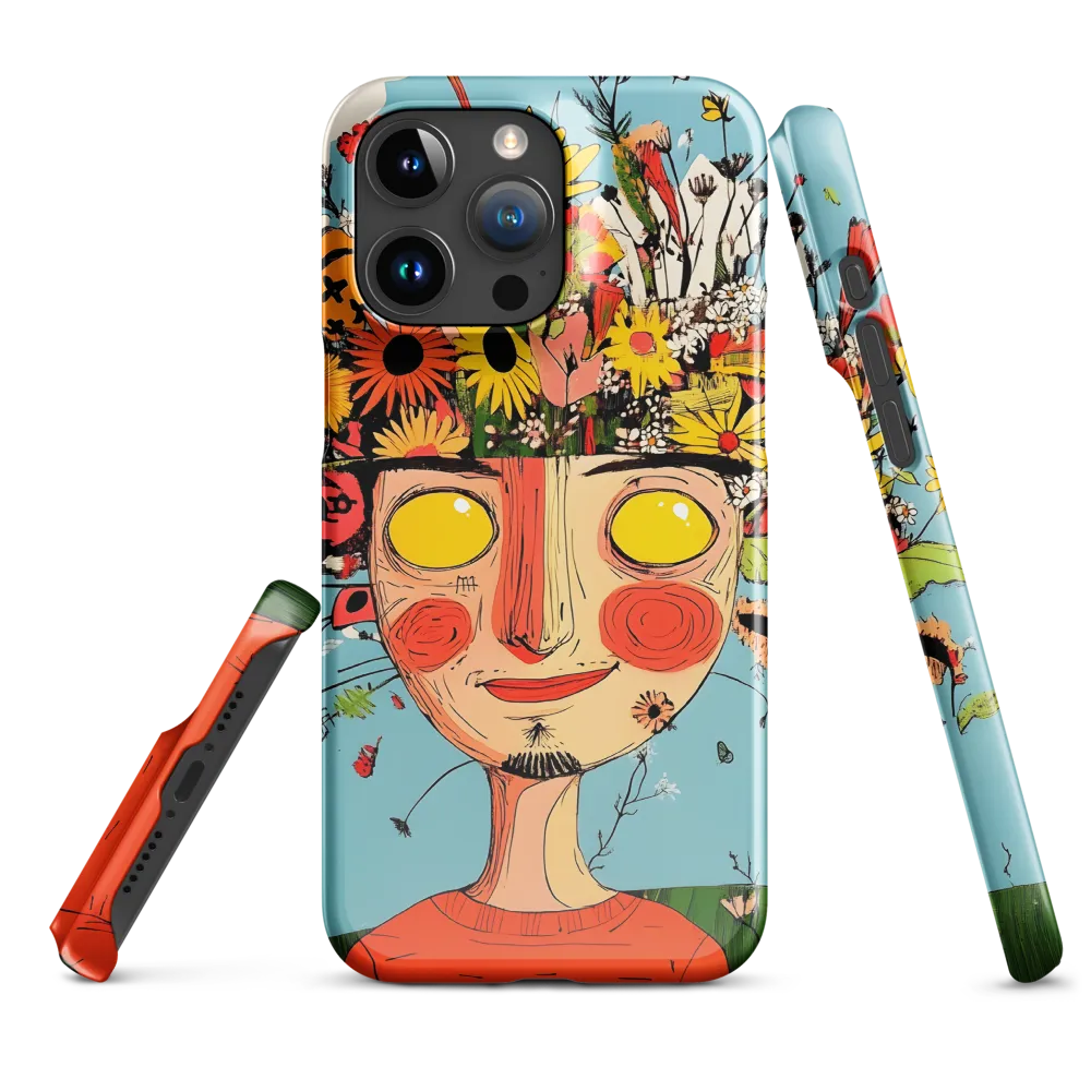 Whimsical Bloom | Phone Case |  15 Pro Max | Snap Case | Glossy