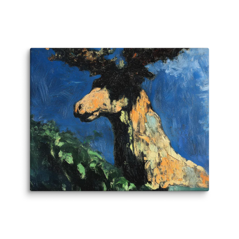 The Majestic Deer in Nature | Canvas | 8″×10″