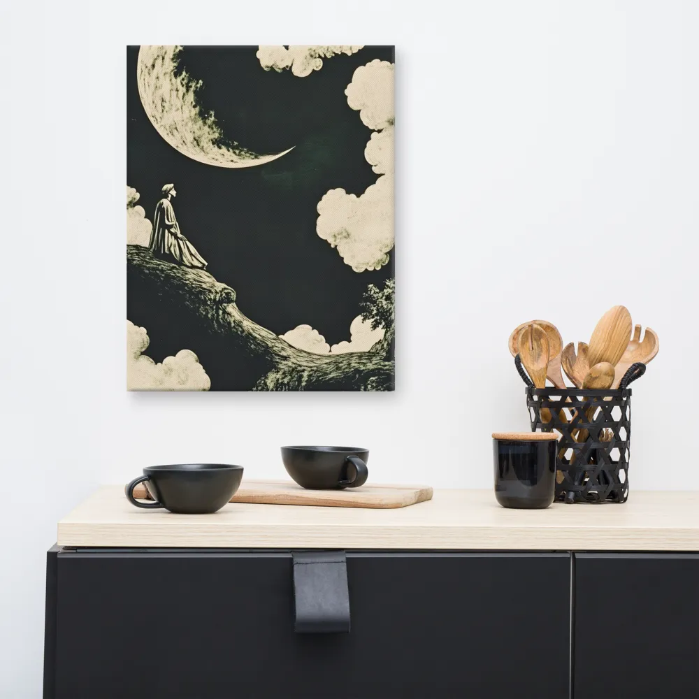 Whispers of the Moon | Canvas | 16″×20″