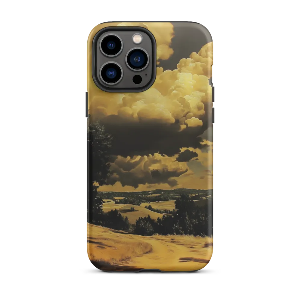 Golden Serenity in the Landscape