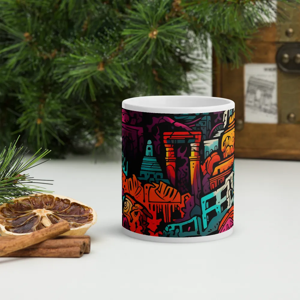 Vibrant Urban Surrealism | Mugs | Multiple Sizes & Colors