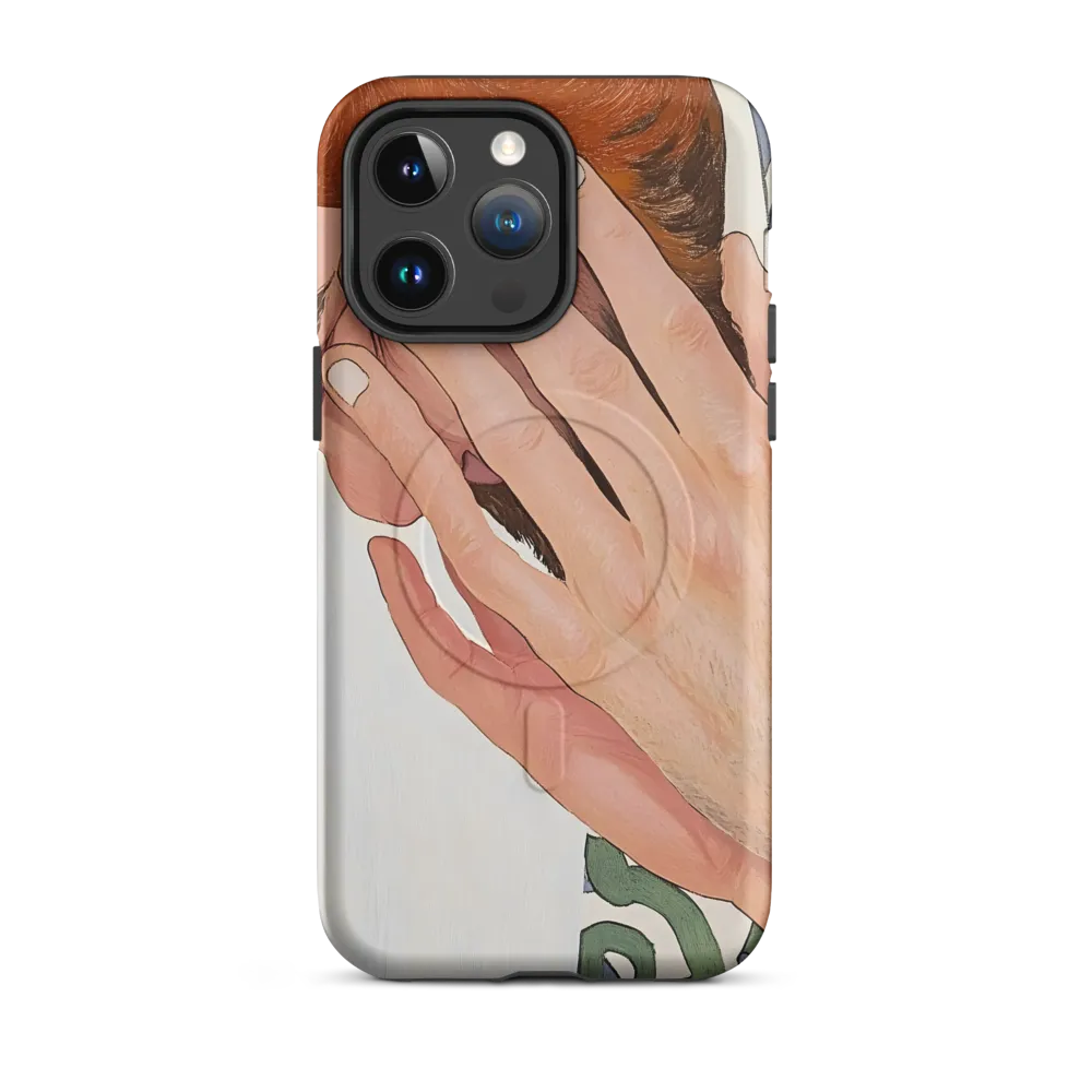 The Embrace of Hands | Phone Case |  14 Pro Max | MagSafe® Tough Case | Matte
