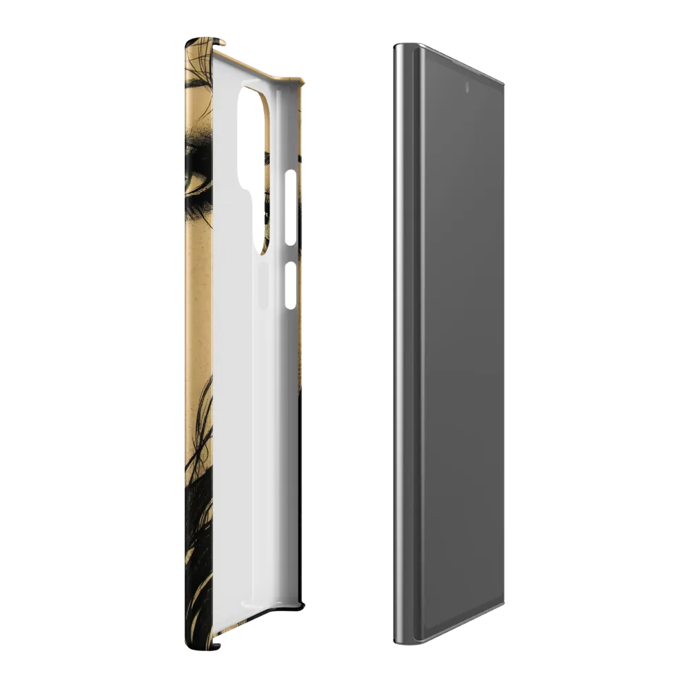 Enigmatic Gaze | Phone Case |  S22 Ultra | Snap Case | Matte