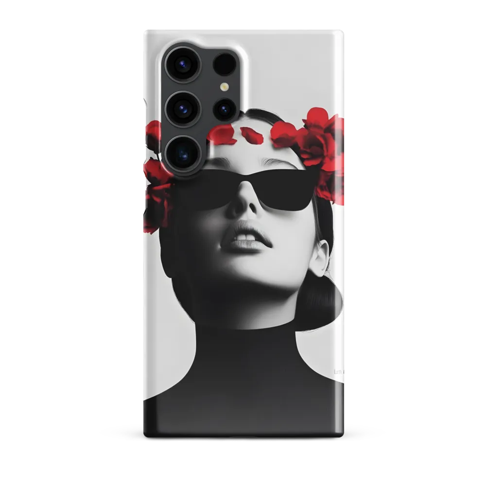 Blooming Elegance | Phone Case |  S23 Ultra | Snap Case | Glossy