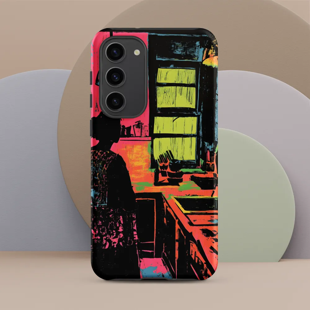 Echoes of Domestic Life | Phone Case |  S23 Plus | Tough Case | Matte