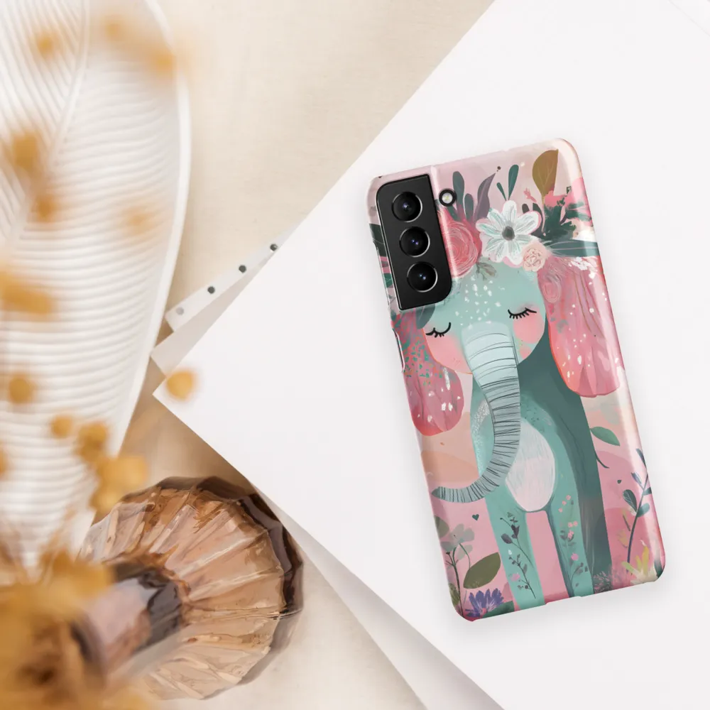 Whimsical Elephant in Bloom