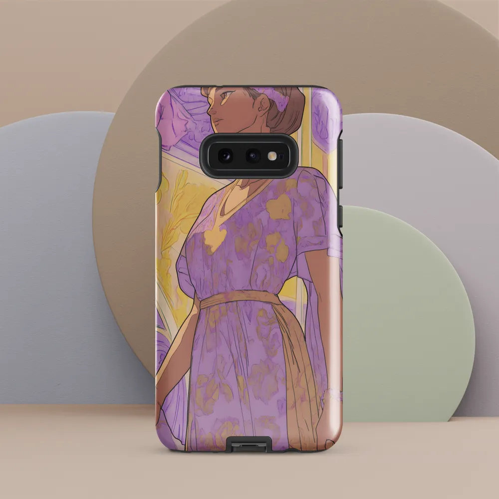 Elegance in Floral Harmony | Phone Case |  S10e | Tough Case | Glossy