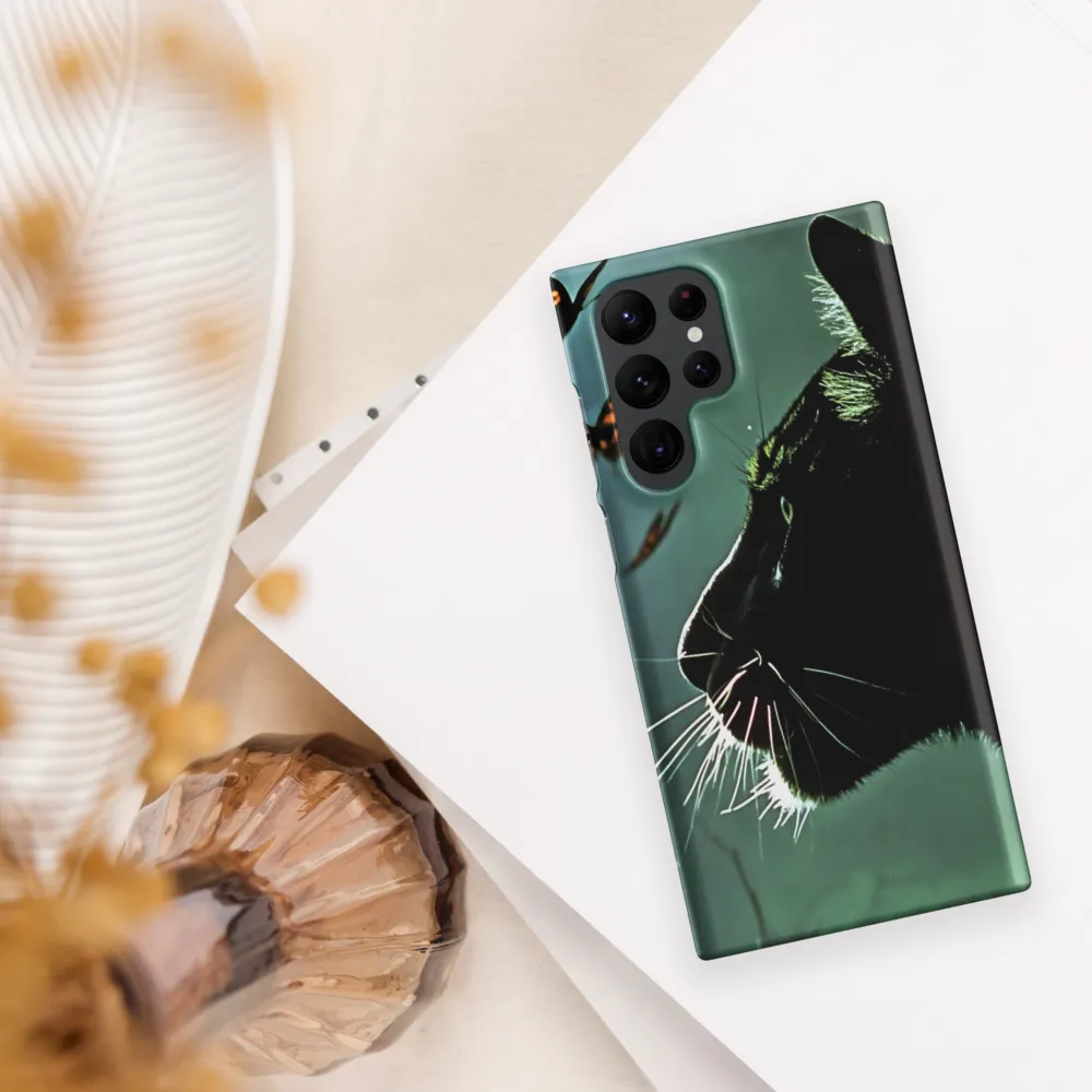 Mystical Encounter: Cat and Butterflies