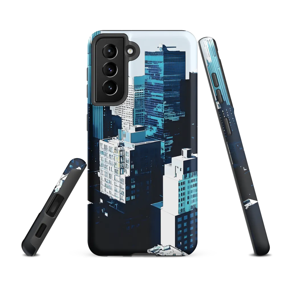 Urban Serenity: A Minimalist Cityscape