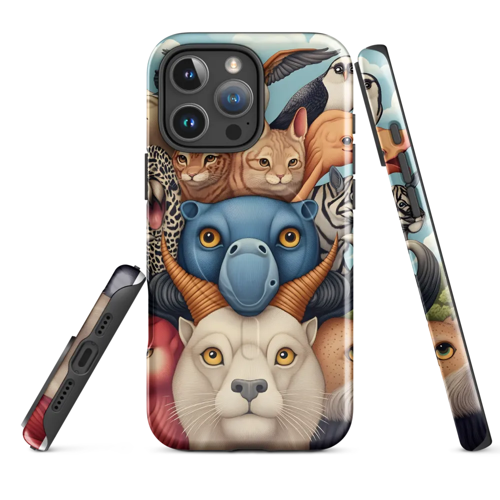 Harmonious Echoes of Wildlife | Phone Case |  16 Pro Max | MagSafe® Tough Case | Glossy