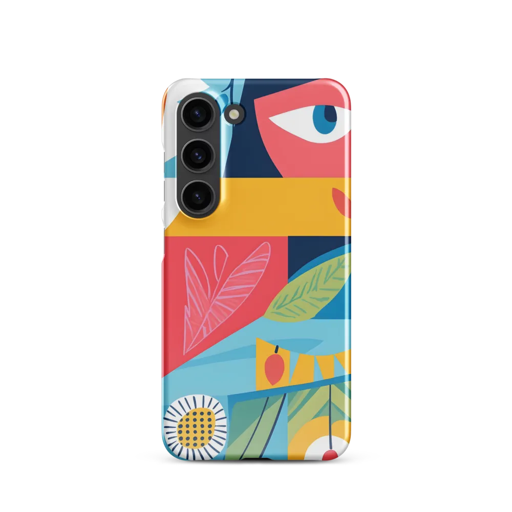 Vibrant Geometric Visage