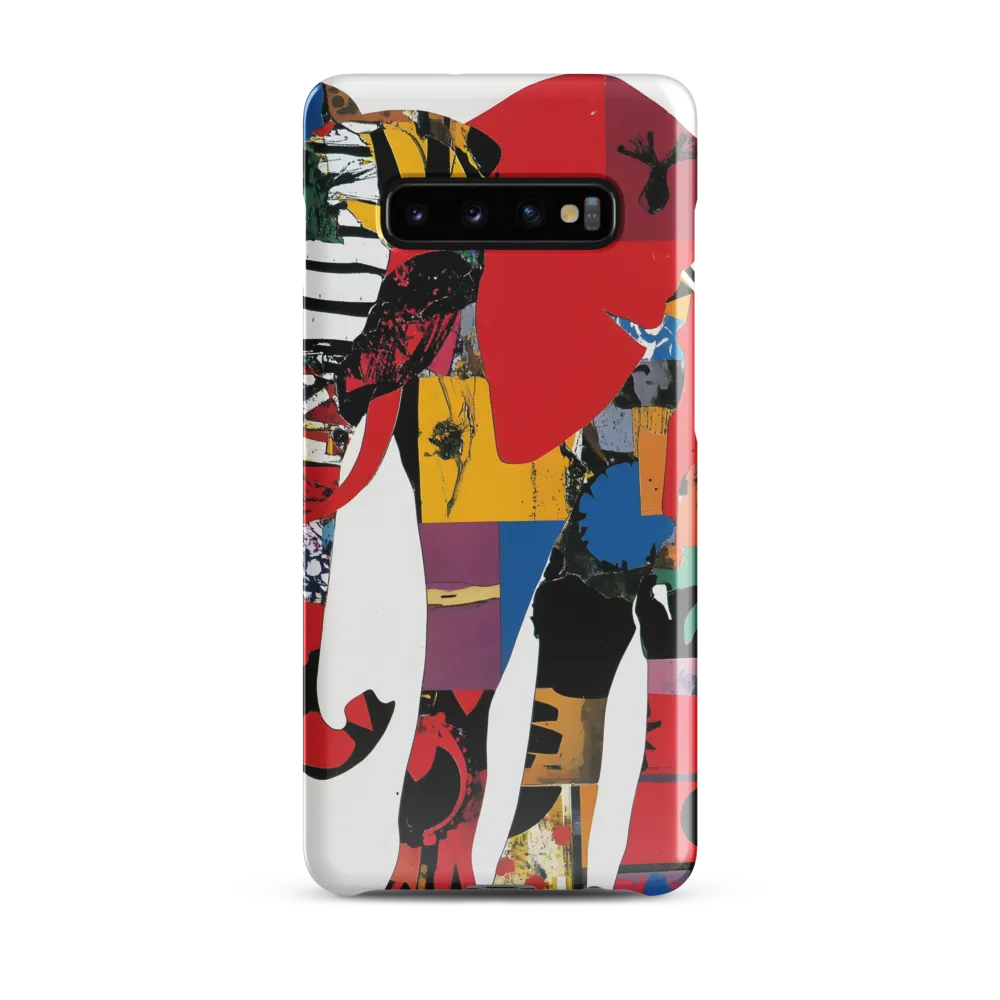 The Colorful Majesty of the Elephant | Phone Case |  S10 Plus | Snap Case | Glossy