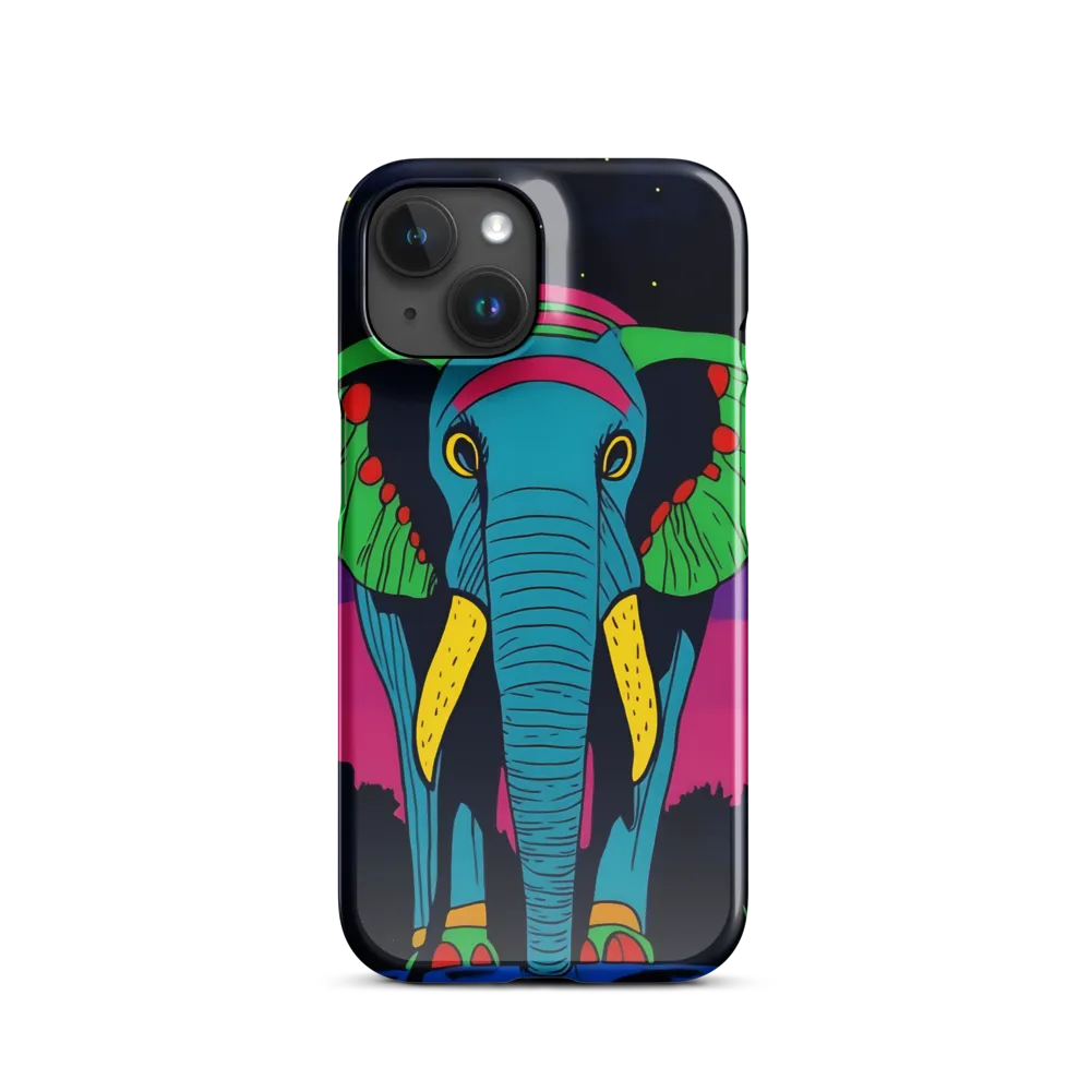 Whimsical Majesty: The Vibrant Elephant