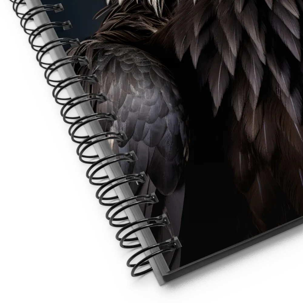 Majestic Vulture Portrait | Spiral Notebook